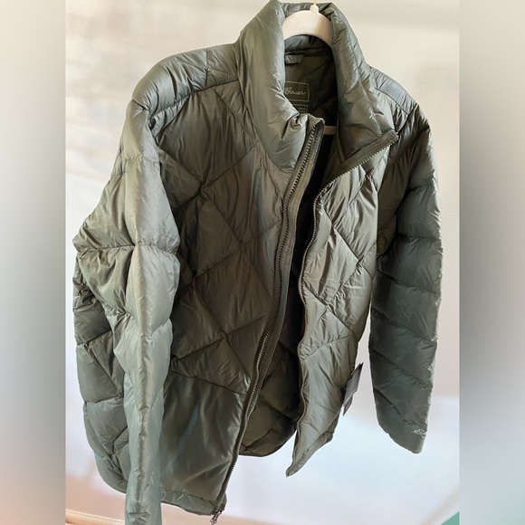 !! Eddie Bauer Men's CirrusLite Skylighter Down Jacket ✨ Capers Green Size Large - Picture 3 of 12